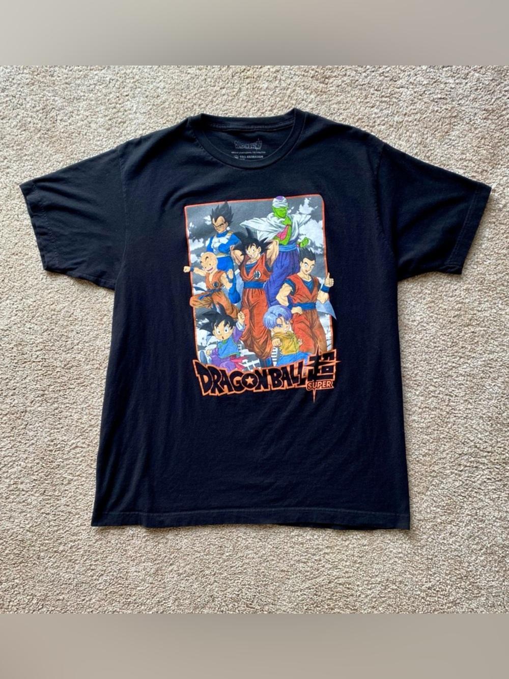 Dragon Ball Z Super T-shirt Anime Graphics